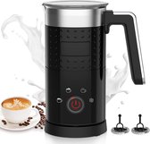 Elektrische Melkopschuimer - Automatische Opschuimfunctie - Grote Capaciteit - Ideaal voor Koffie, Cappuccino, en Warme Chocolade