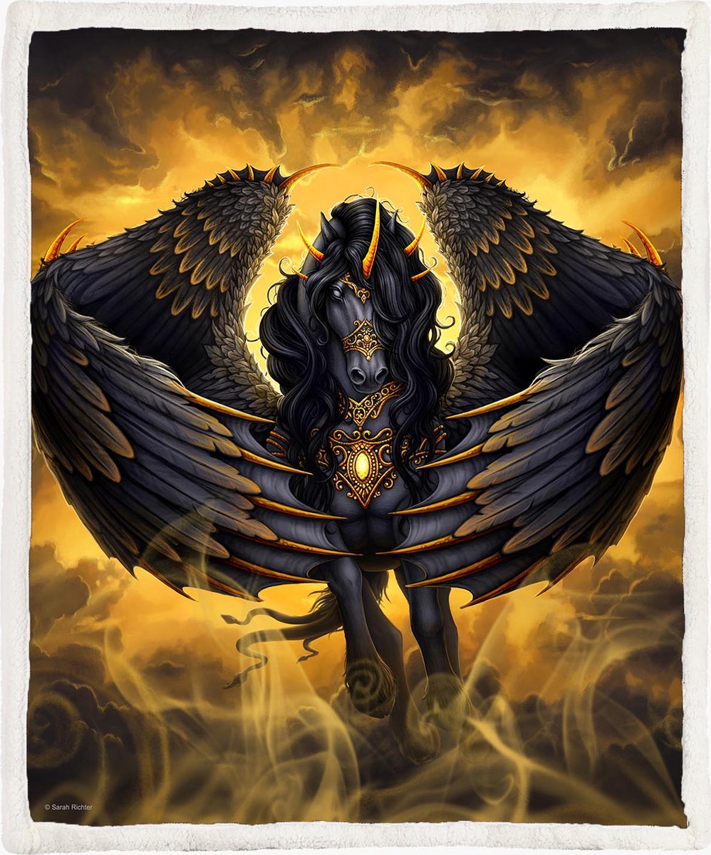 The Coloured House Pegasus Fleece Deken 150*200cm Pegasus Multicolor