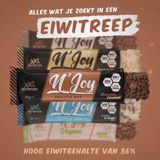 XXL Nutrition N'Joy Protein Bar 15Pack Eiwitrepen & snacks