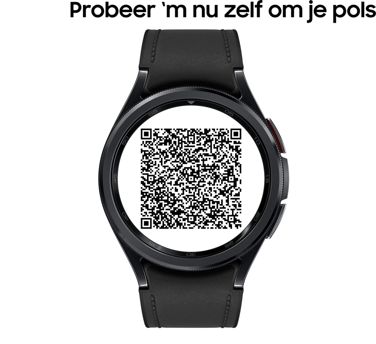 Afbeelding 2 van Samsung Galaxy Watch6 Classic - LTE/4G variant - Smartwatch - 43mm - Black