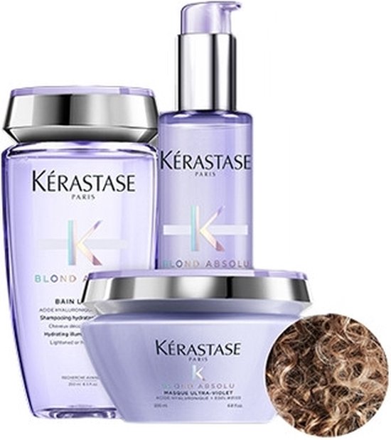 Kerastase Blond Absolu set 500 ml voor blond haar met highlights