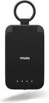 Wurk Mini Powerbank – Mobiel Oplader – Universeel Oplader - Geschikt voor Lightning en USB C apparaten – 2000 mAh - Zwart