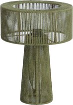 Light & Living Tafellamp Selva - Jute - 40cm - Groen