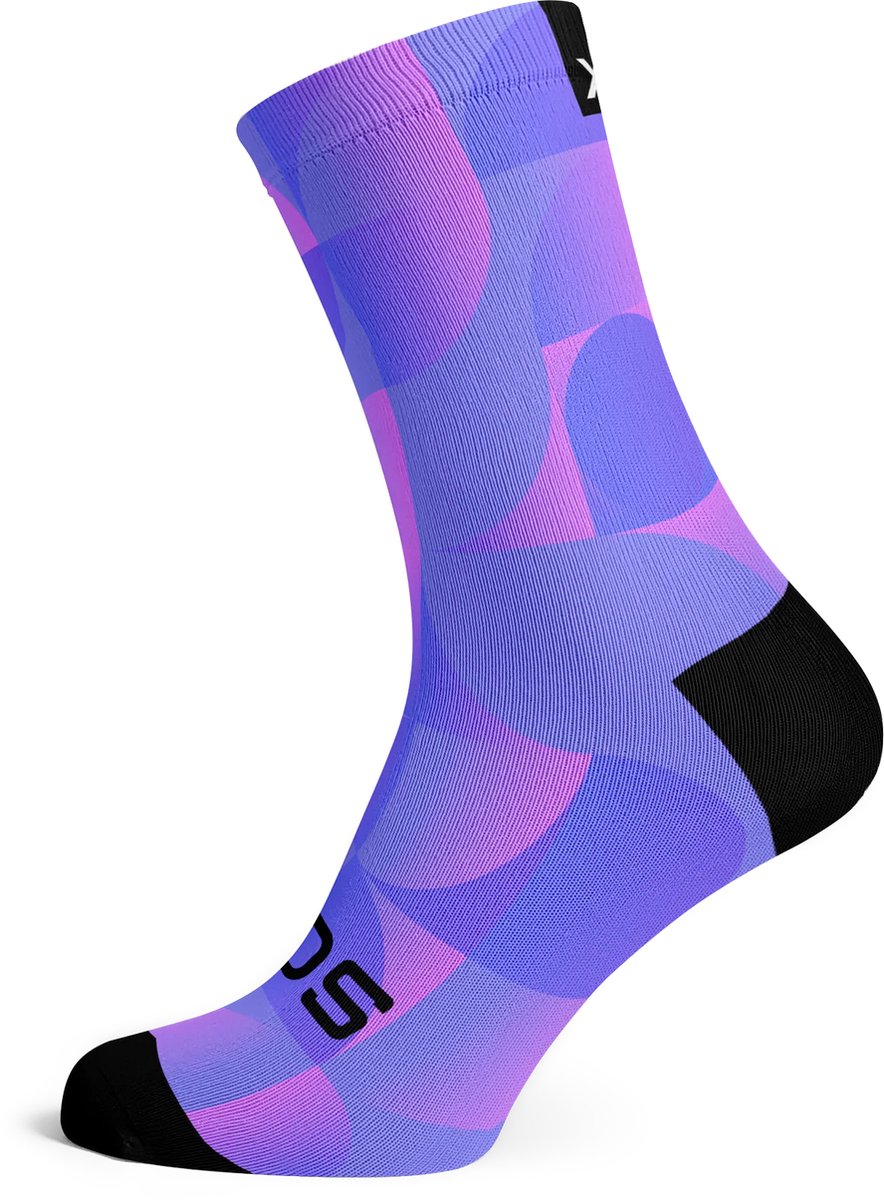 Solid Purple Socks