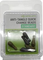 Korum Anti-Tangle Quick Change Beads Camou (6pcs) - Maat : Standard