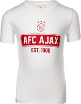 Ajax-t-shirt wit AFC Ajax Est. 1900