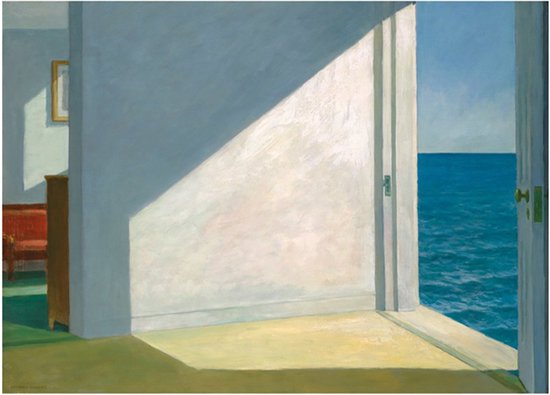Kunstdruk Edward Hopper Rooms by the Sea 80x60cm