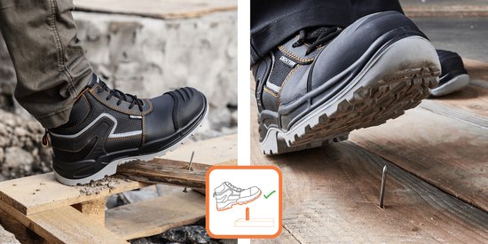 DEXTER - Chaussures de sécurité - Homme/Femme - Chaussures de travail - 38  EU - S3 SRC