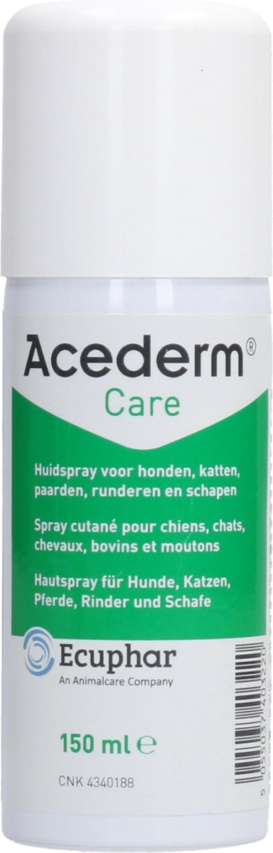 Acederm Care - Wondspray - Verzacht, Voedt & Beschermt de Huid - 150 ml - Acederm