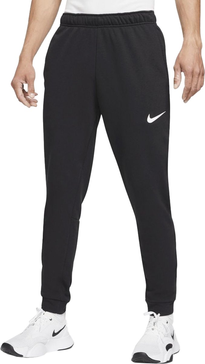 Nike Dri-FIT Taper Fleece Sportbroek Heren Zwart