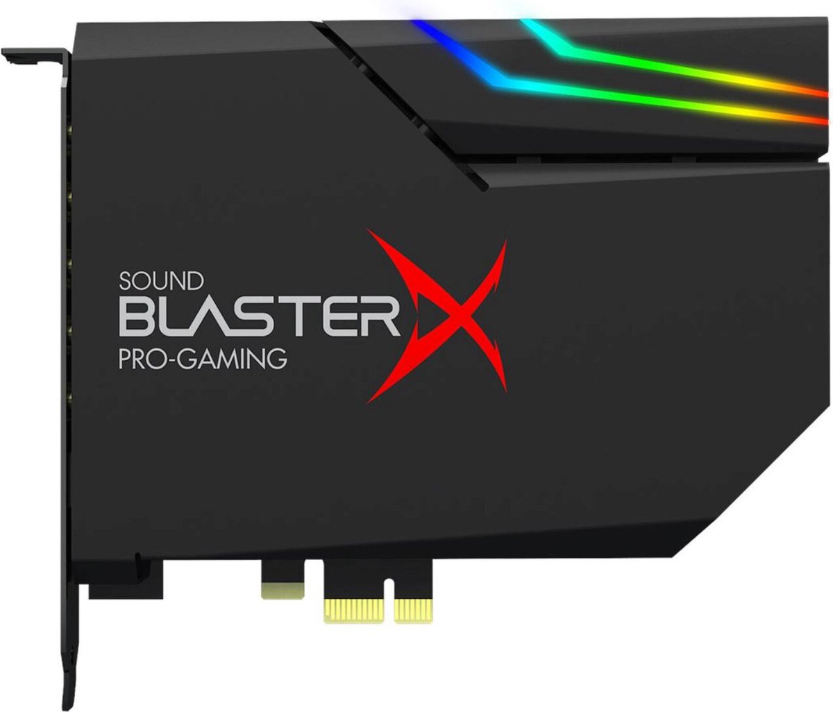 Creative Sound BlasterX AE-5 Plus geluidskaart RGB leds