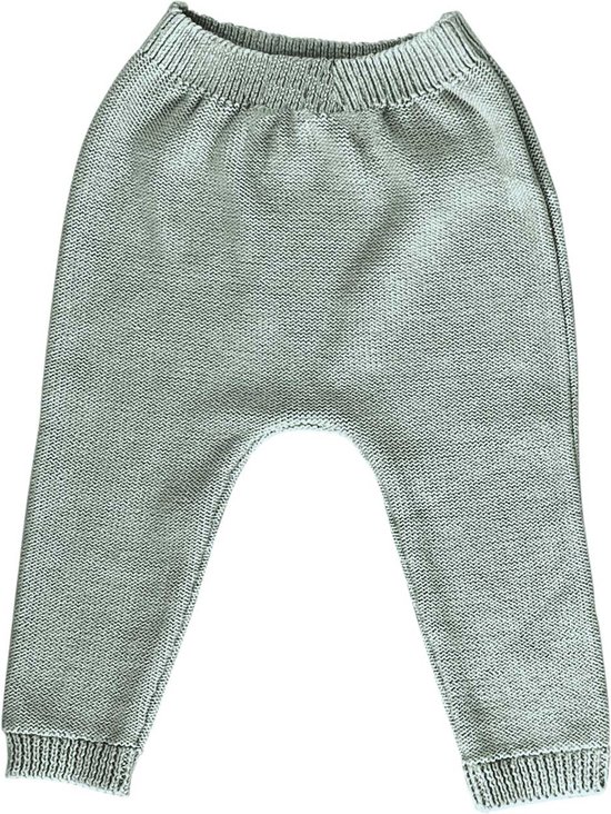 Witlof for Kids - Pantalon tricoté - Taille 74/80 - Menthe