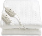 Bol.com Cresta Care KTS102 Elektrische deken 2 persoons machine wasbaar cosy fleece 160x140 cm aanbieding