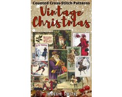 Vintage Christmas Counted Cross-Stitch Patterns (ebook), Maggie Smith, 9798223861867