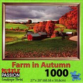 Puzzle Mate - puzzel - Farm in Autumn - 1000 stukjes