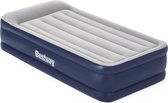 Bol.com Bestway Tritech 46 Cm Twin Ac Luchtbed 1 Persoon Blauw/grijs aanbieding