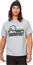 Marmot Coastal T-shirt Met Korte Mouwen Grijs L Man