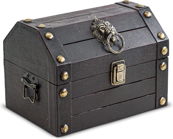 Wooden shop treasure box