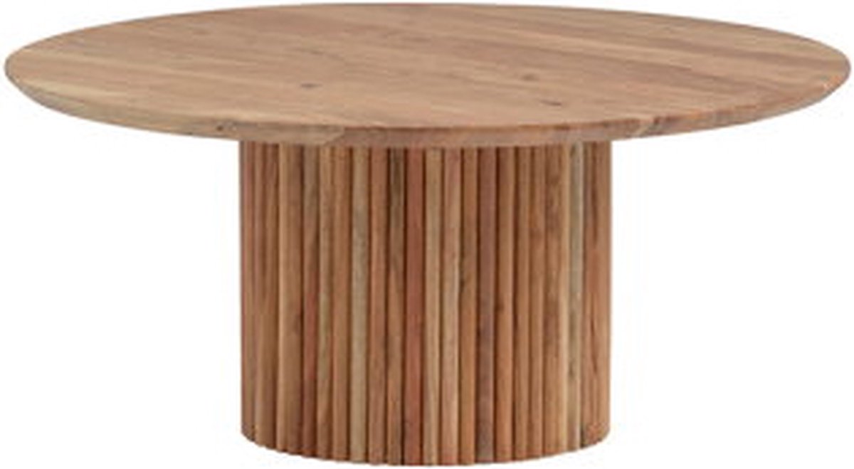 Salontafel Congo rond 90 cm Acacia - Naturel