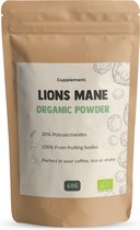 Complément | Lions crinière poudre 60 grammes | Biologique | Livraison gratuite et exclusivité | La plus haute qualité