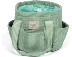 foto van ByAstrup Stokpaard Verzorgingstas Corduroy Groen