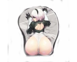 Cosplay muismat billen - Leuke muismat - 3D - Anime - Sexy muismat - Polssteun - Kantoor