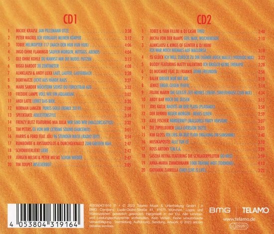 Various Artists - Die Hit-Giganten: Mallorca Fieber (2 CD)