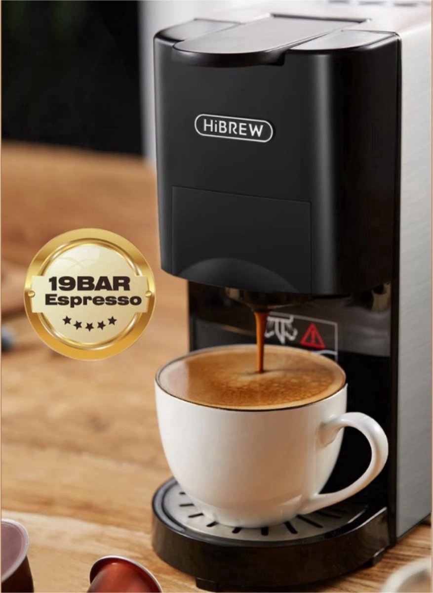 Machine à café Zespresso design professionnel tout-en-un expresso -  cappuccino - latte - Livraison offerte