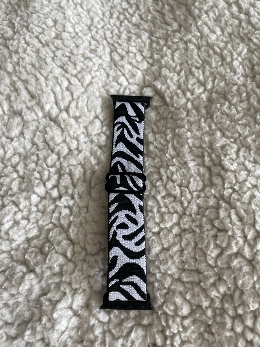 Applewatch horlogebandje- elastisch geweven verstelbare band-38-40-41mm- gladde band