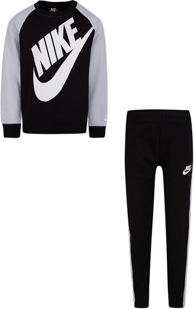 Nike Kids Futura Crew Trainingsjack Zwart 24 Months Jongens,Meisjes