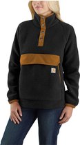 Carhartt Damen Hoodie / Sweatshirt Relaxed Fit Fleece Pullover Black-S