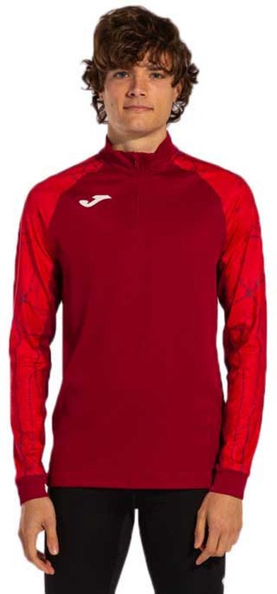 Joma Elite Ix Halve Rits Sweatshirt Rood S Man