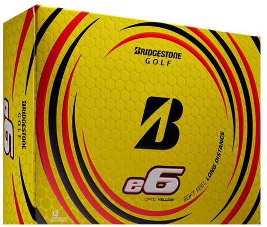 Bridgestone Golf E6 Golfballen 12 Eenheden Geel