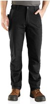 Pantalon Carhartt Steel Double Front Tech avec coupe décontractée Zwart 34/32