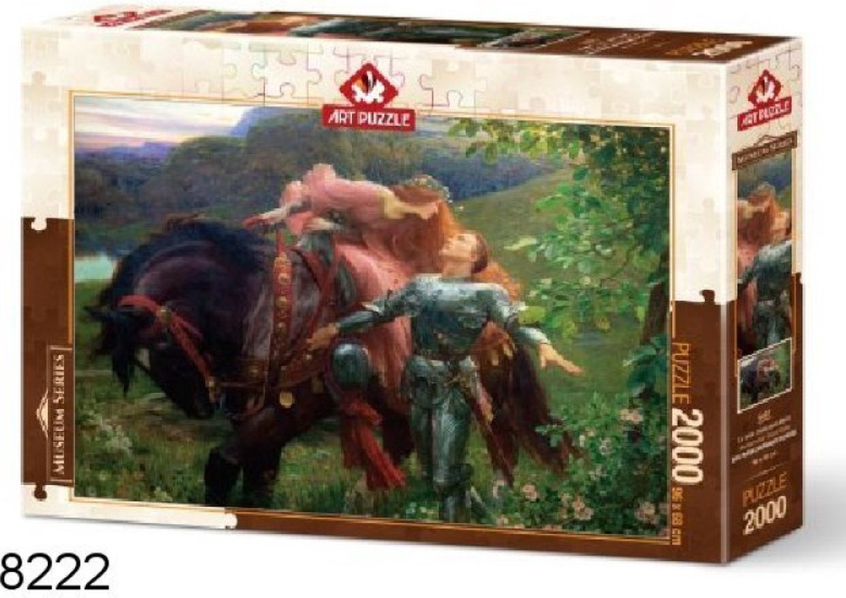 Art puzzle, legpuzzel, 2000 stukjes, La belle dame sans merci