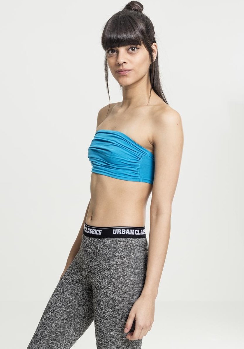 Urban Classics Bandeau Bandeau top S Blauw