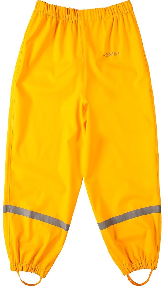 BMS kinderregenbroek Softskin Buddelbund broek geel