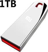 Métal USB 3.0 USB 1 To en Flash d'origine Xiaomi - Clé USB haute vitesse - Drive USB - Mémoire SSD portable - USB TYPE-C - Gris argent