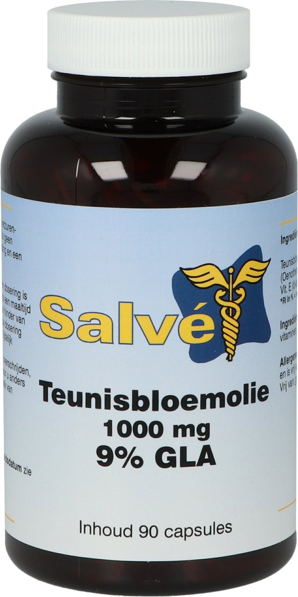 Goedkoopste Salvé Teunisbloemolie 1000 mg - 90 capsules - vetzuurpreparaat