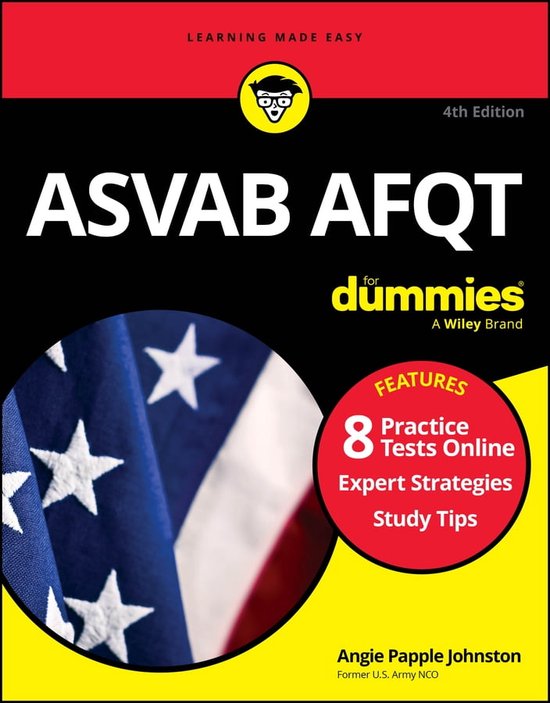 ASVAB AFQT For Dummies (ebook), Angie Papple Johnston 9781394216291