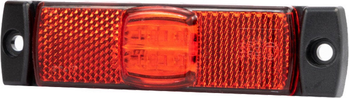 Zijmarkeringslamp 4 leds - Contourlamp rood - 12/24 volt - Zijlamp - Fristom