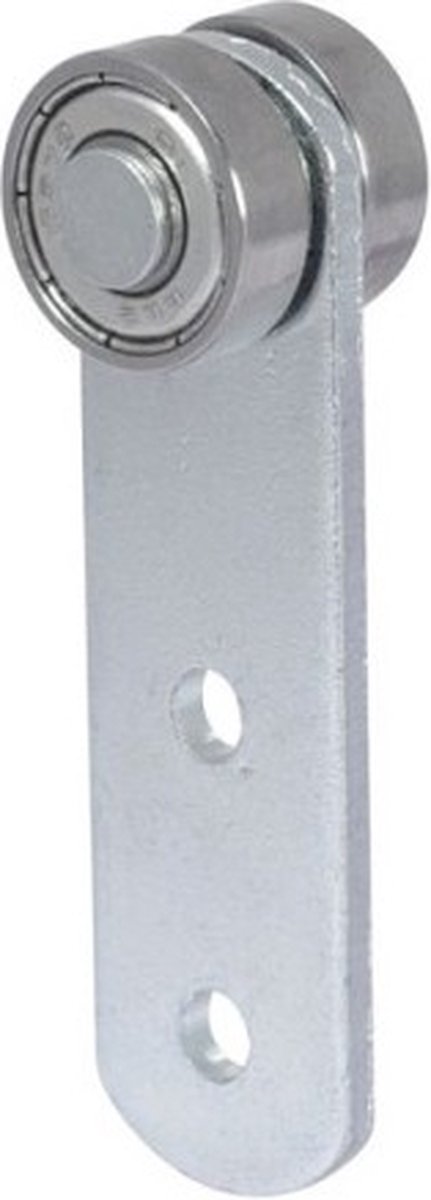 railhanger 19mm rol 70 mm lang - deurhanger - looprollen - deurloper - rail lopers