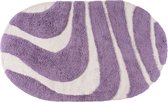Badmat Beau - Violet Ovale 60 x 100 cm