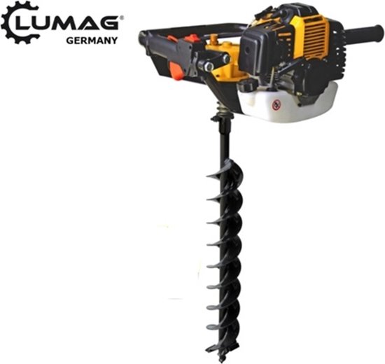 Lumag EB520G Benzine grondboor D200mm - Grondboormachine 52cc van Lumag — afbeelding 5