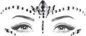 Boozyshop ® Glitter Face Jewels Britt - Festival glitter gezicht - Rhinestones - Plak diamantjes - Zelfklevende plaklaag - Multicolor