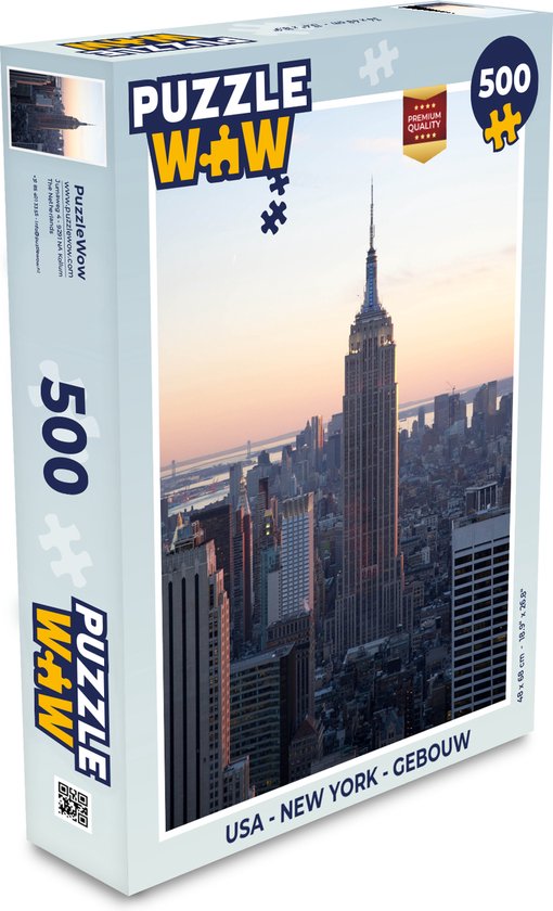 Puzzle USA - New York - Bâtiment - Puzzle - Puzzle 500 pièces