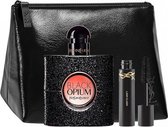Yves Saint Laurent Black Opium Gift set - Eau de parfum 50 ml - mini mascara - toilettas