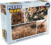 Puzzle Highlander écossais - Fleurs - Plantes - Puzzle - Puzzle 500 pièces