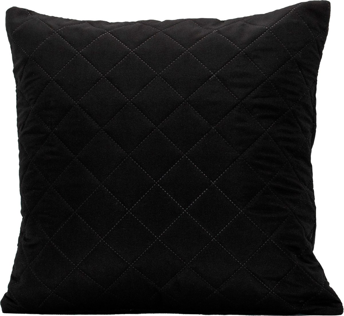 Belmarti® Sierkussen Duo inclusief binnenvulling 40x40cm - Zwart - handgemaakt in eigen atelier - comfort en elegantie in elk interieur - Premium Belmarti® kwaliteit