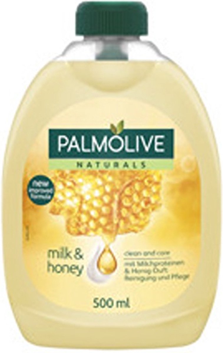 Palmolive Vloeibare Zeep XL Melk & Honing Navulling 12x500ml